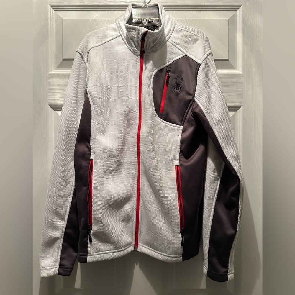 Men’s Spyder Full Zip Fleece Jacket
